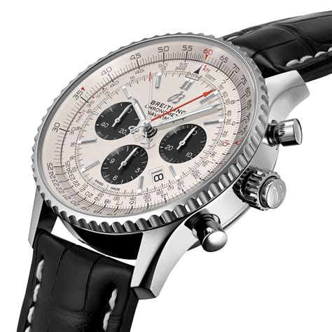 breitling navitimer chronograph rattrapante 45|breitling navitimer rubber strap.